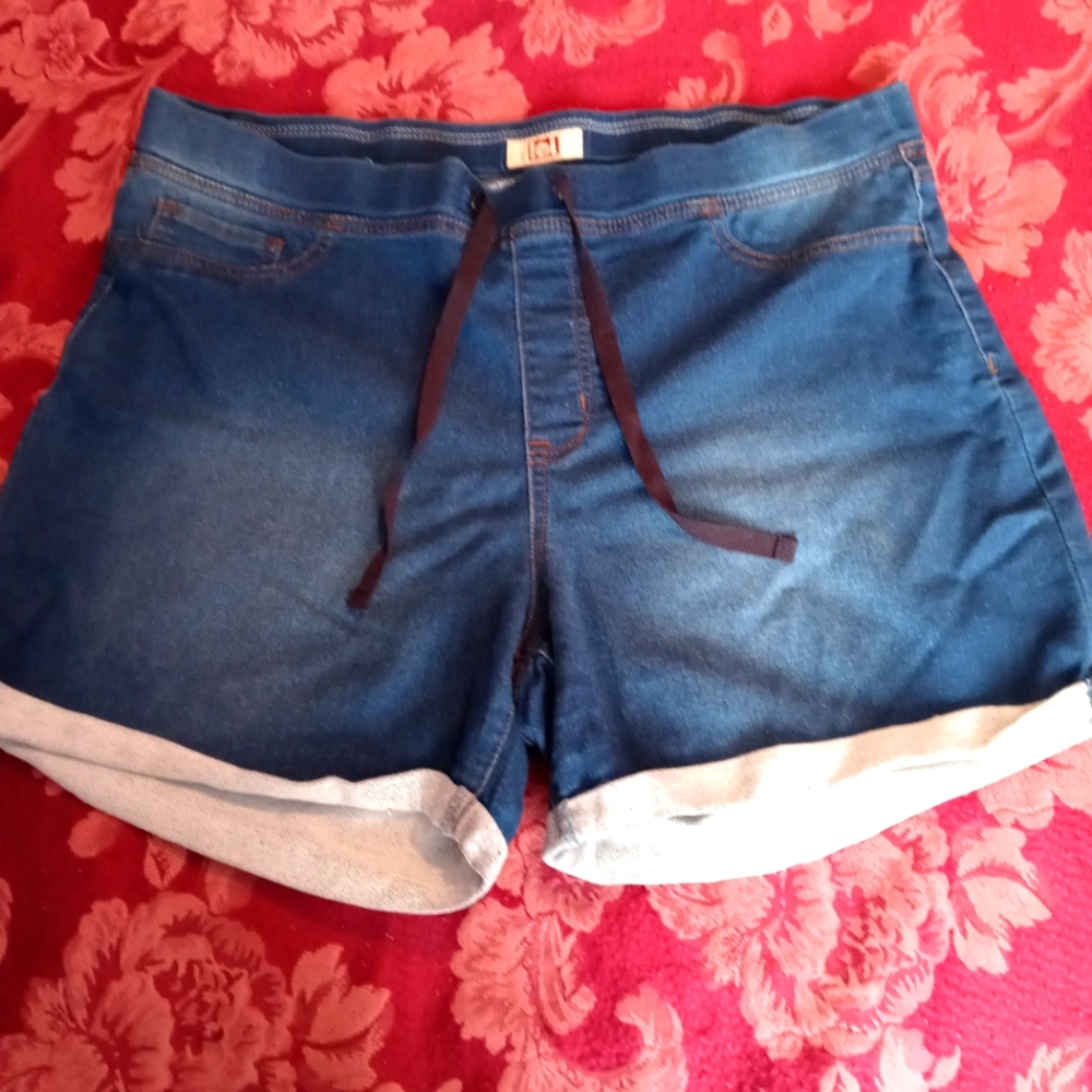 Blue Denim Women's Shorts